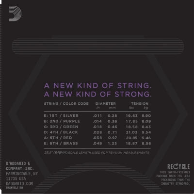 Daddario NYXL Guitarstrenge (11-49)