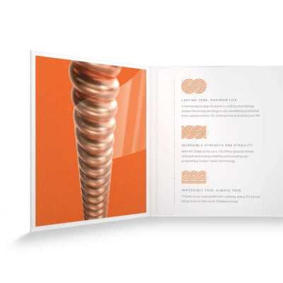 Daddario XSAPB1047 Phosphor Bronze Guitarstrenge (Extra Light, 10-47)