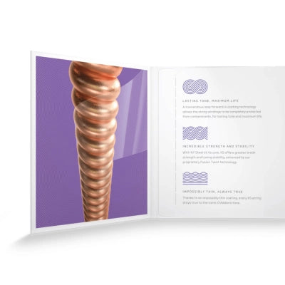 Daddario XSAPB1152 Phosphor Bronze Guitarstrenge (Custom Light, 11-52)