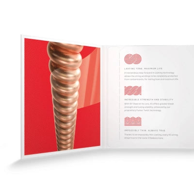 Daddario XSAPB1356 Phosphor Bronze Guitarstrenge (Medium, 13-56)