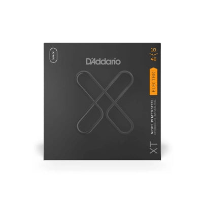 Daddario XTE Coated Guitarstrenge 3-Pak (10-46)