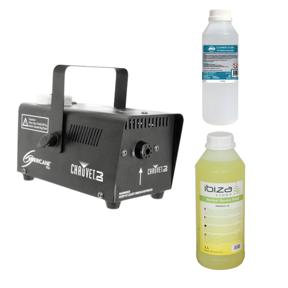 Chauvet Hurricane 700 Røgmaskine (700W) Pakke