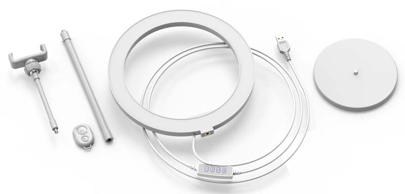 Digipower My Story 10" Desktop Ringlight med fjernbetjening