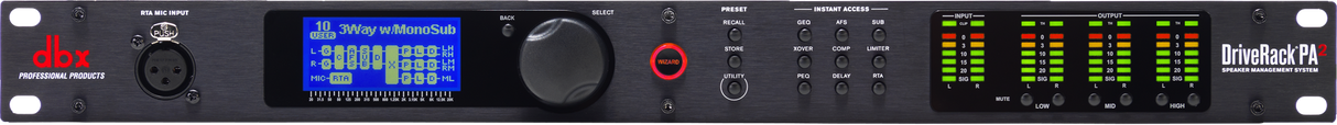 dbx DriveRack PA2 Processor