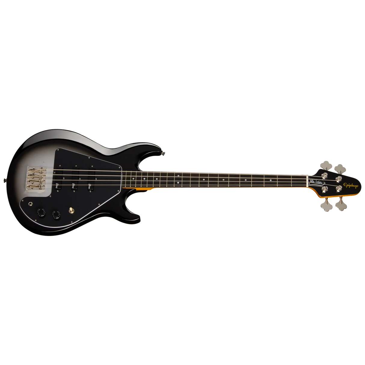 Epiphone Mike Dirnt Grabber G-3 Bass, Silverburst