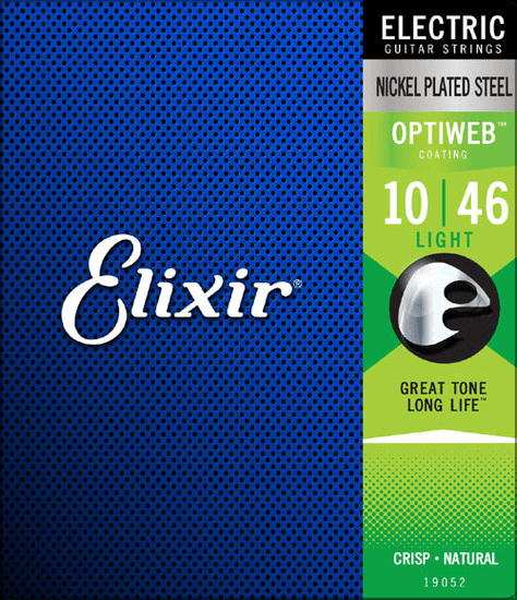 Elixir Optiweb Guitarstrenge (Light, 10-46)