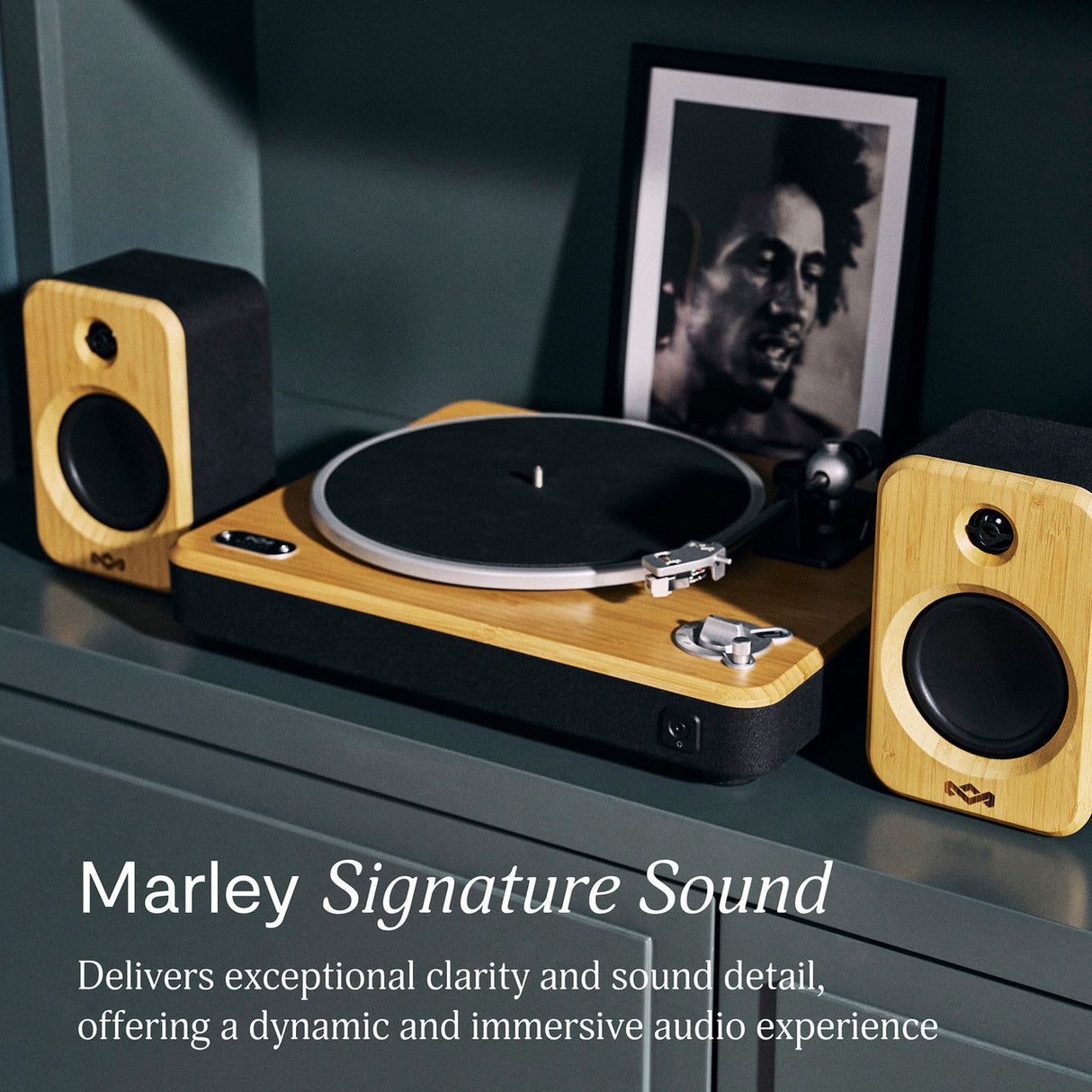 House of Marley Stir It Up Wireless 2 med højttalere