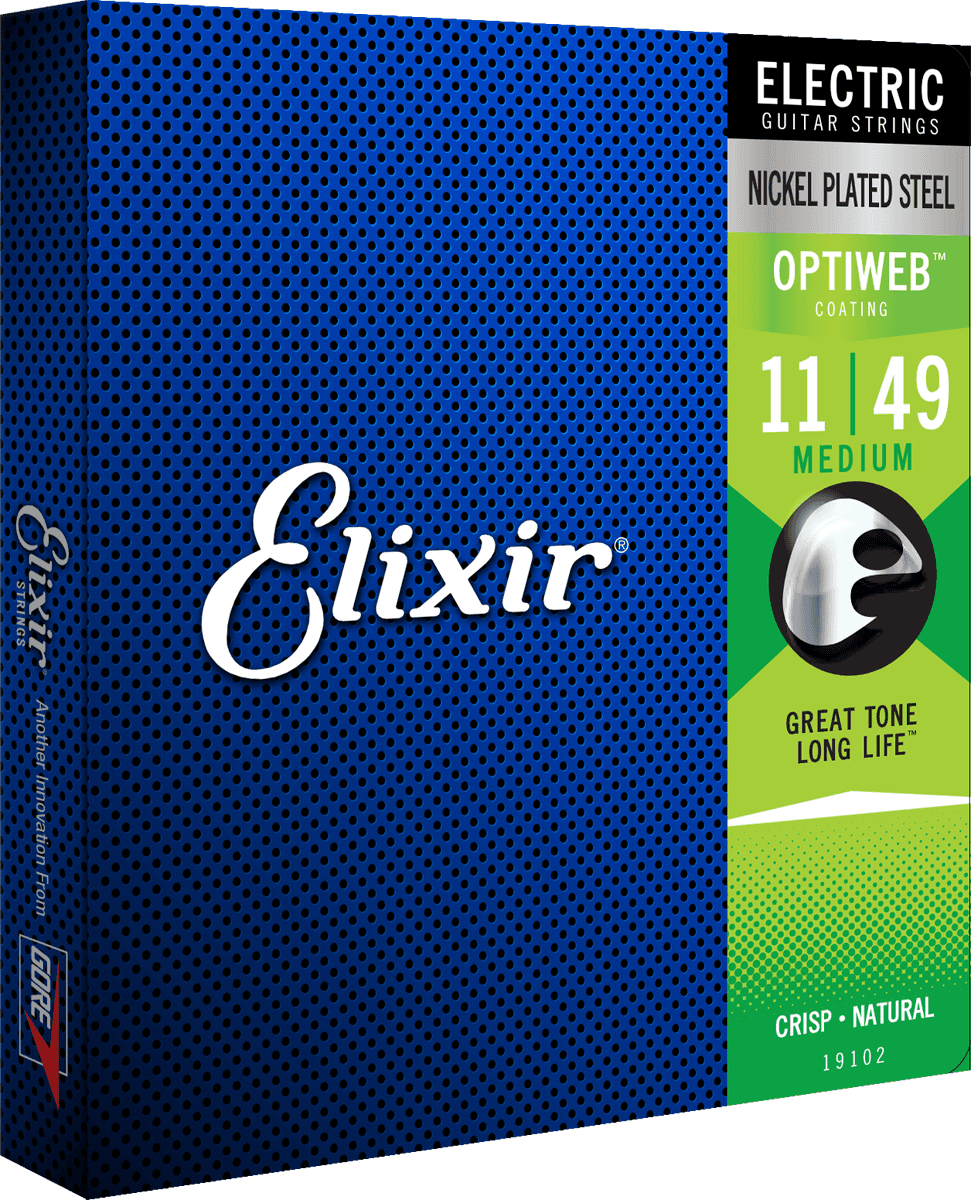 Elixir Optiweb Guitarstrenge (Medium, 11-49)