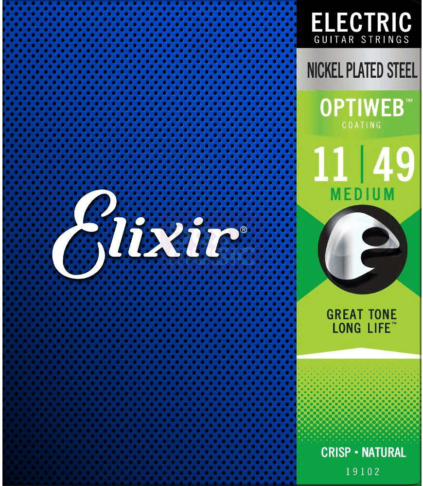 Elixir Optiweb Guitarstrenge (Medium, 11-49)