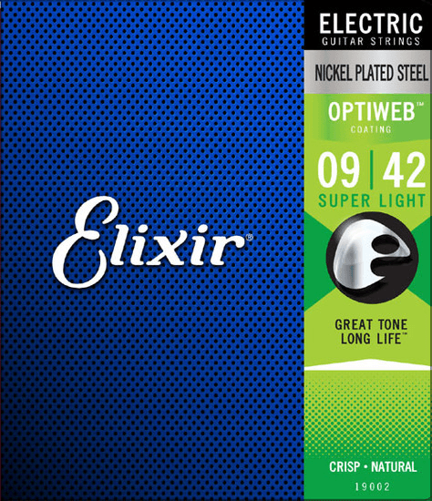 Elixir Optiweb Guitarstrenge (Super Light, 09-42)