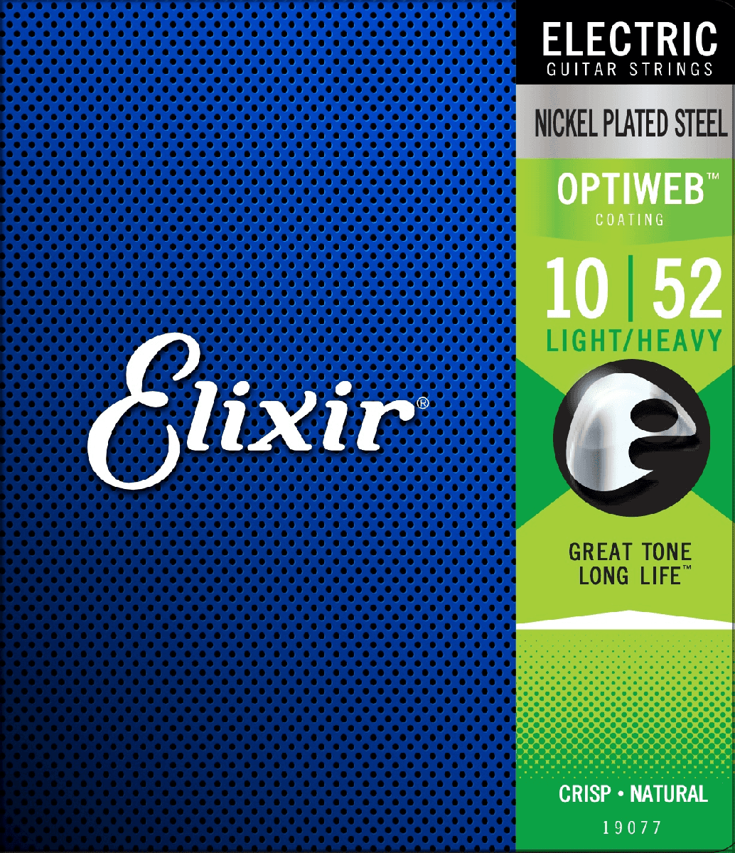 Elixir Optiweb Guitarstrenge (Light/Heavy, 10-52)