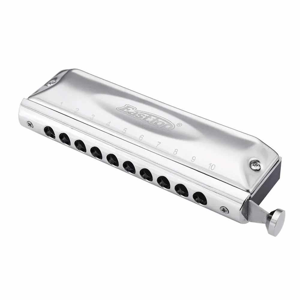 Easttop T1040 KRomatisk 10-huls Mundharmonika (C)