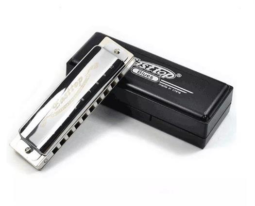 Easttop mundharmonika Blues Harp T008 - Tone F#