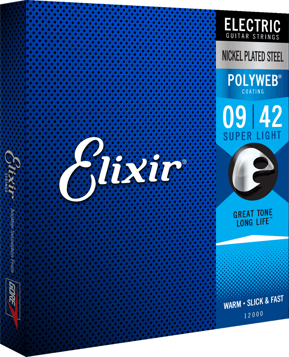 Elixir Polyweb Guitarstrenge (Super Light, 09-42)