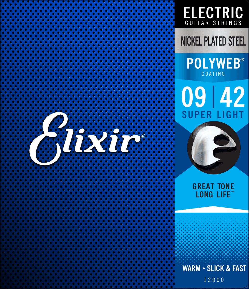Elixir Polyweb Guitarstrenge (Super Light, 09-42)