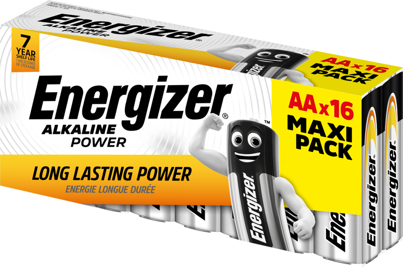 Energizer Power AA Batterier (16 stk)