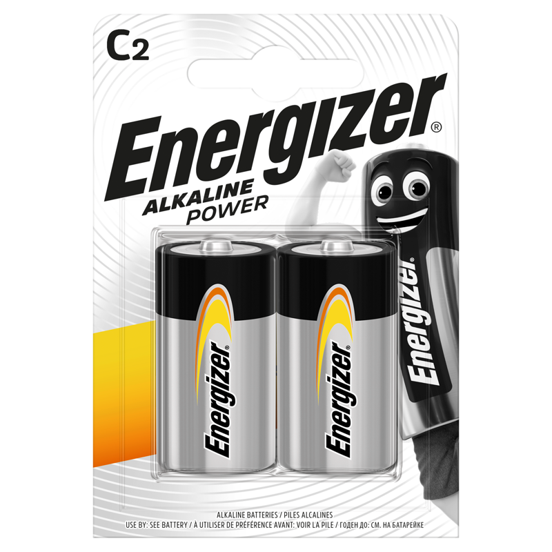 Energizer Power C Batterier (2 stk.)