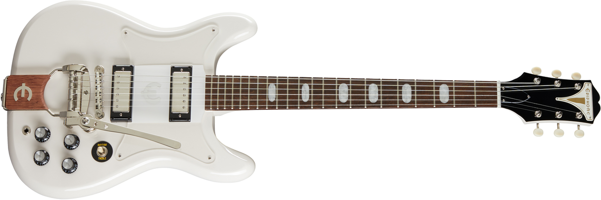 Epiphone Crestwood Custom Tremotone El-guitar (Polaris White)