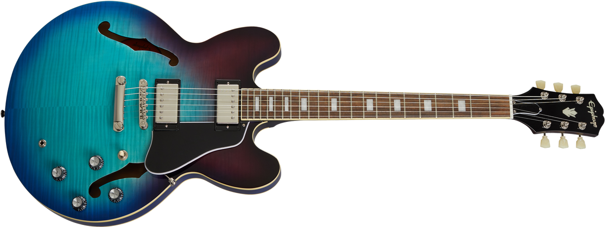 Epiphone ES-335 Figured El-guitar (Blueberry Burst)