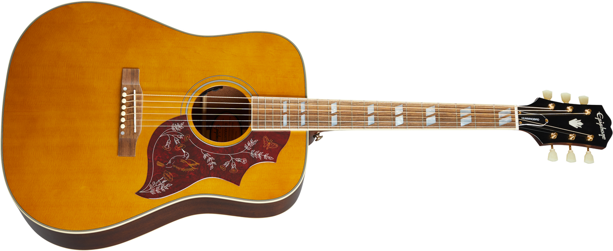 Epiphone Hummingbird Western Guitar (Aged Natural Antique Gloss)