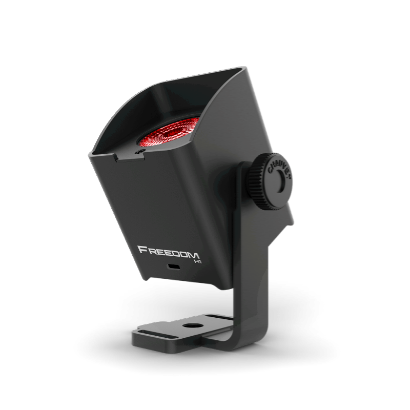 Chauvet FREEDOM H1 Batterilampe 4 stk. m. Taske (sort)