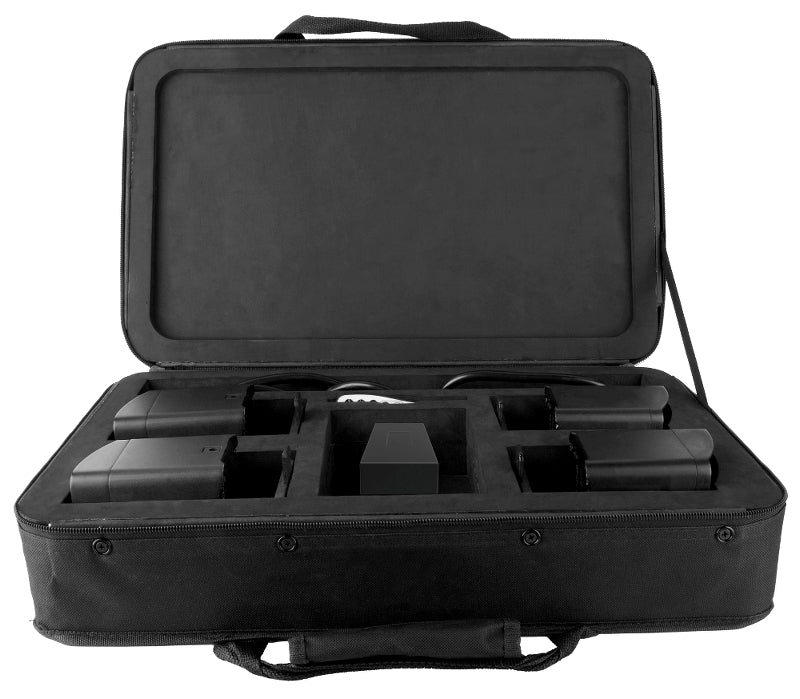 Chauvet FREEDOM H1 Batterilampe 4 stk. m. Taske (sort)