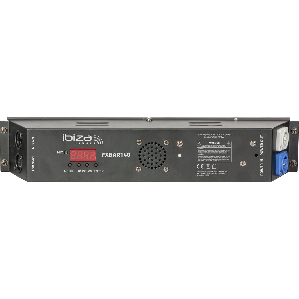 Ibiza LED FXBar140 56x 3-in-1 RGB LEDs