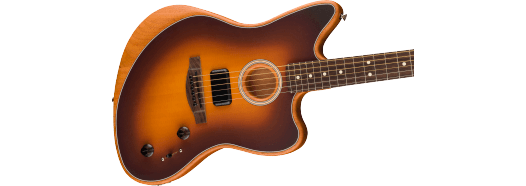 Fender Acoustasonic Player Jazzmaster El-guitar (2-Color Sunburst)