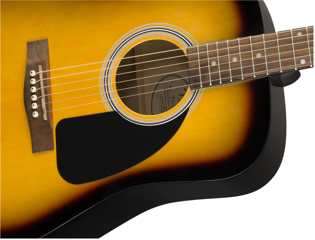 Fender FA-115 Dreadnought Western Guitarpakke (Sunburst)