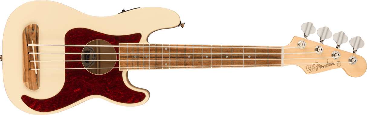 Fender Fullerton Precision Bas Ukulele (Olympic White)