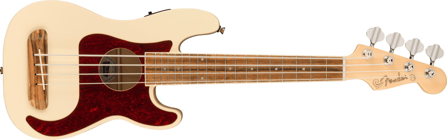 Fender Fullerton Precision Bas Ukulele (Olympic White)