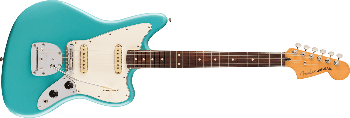 Fender Player II Jaguar El-guitar (Aquatone Blue)