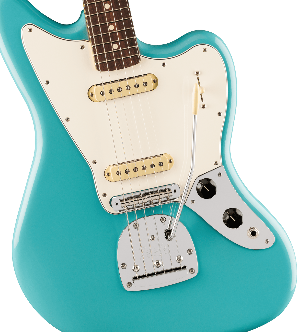 Fender Player II Jaguar El-guitar (Aquatone Blue)