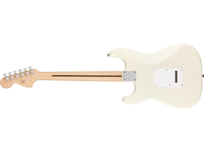 Fender Squier Affinity Stratocaster El-guitar Starterpakke (Olympic White)