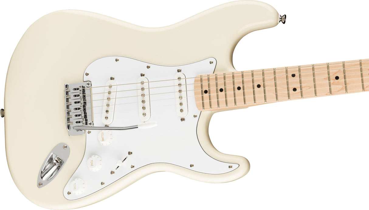 Fender Squier Affinity Stratocaster El-guitar (Olympic White)