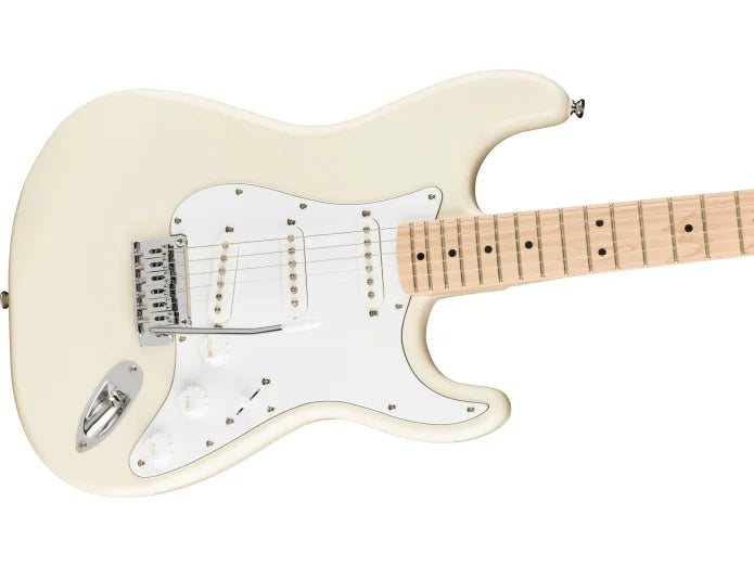 Fender Squier Affinity Stratocaster El-guitar Starterpakke (Olympic White)