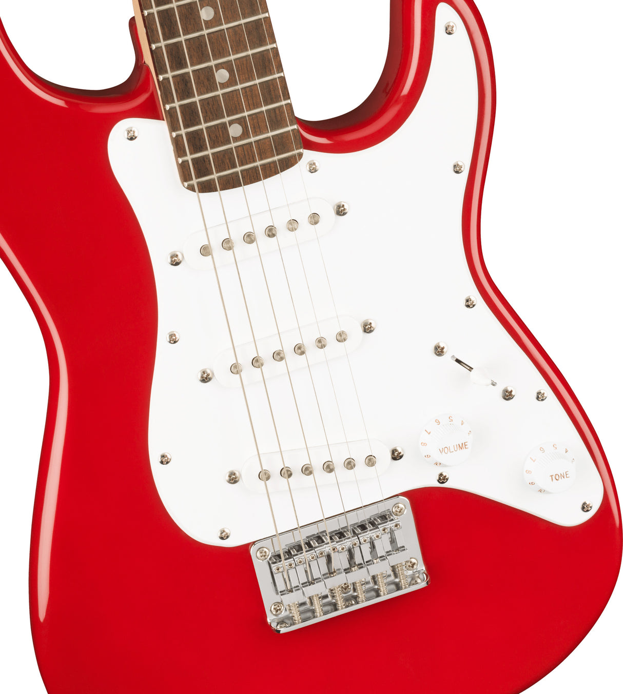 Fender Squier Mini Stratocaster El-guitar (Dakota Red)