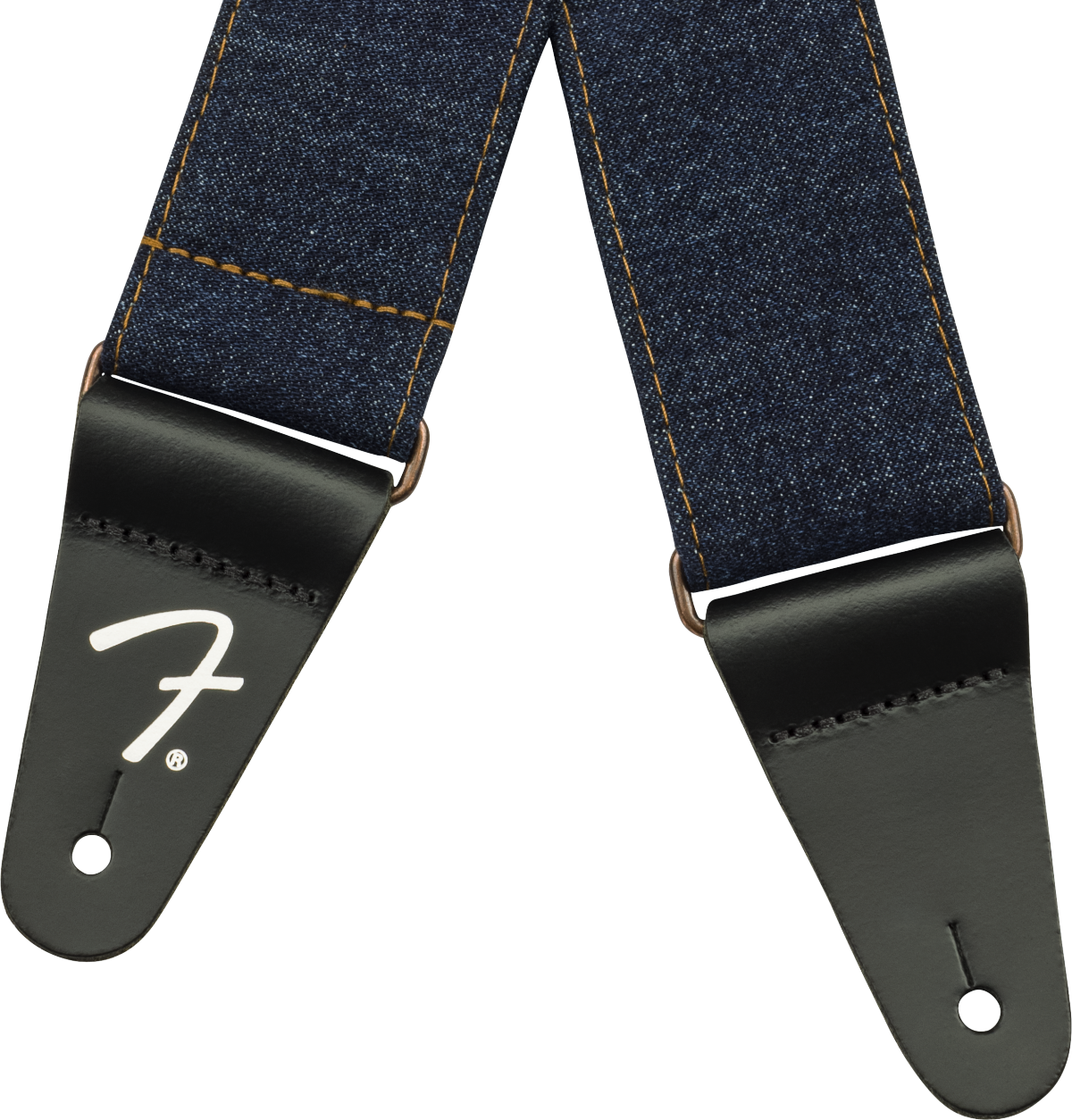 Fender x Wrangler Denim Guitarrem (Dark Indigo, 2")