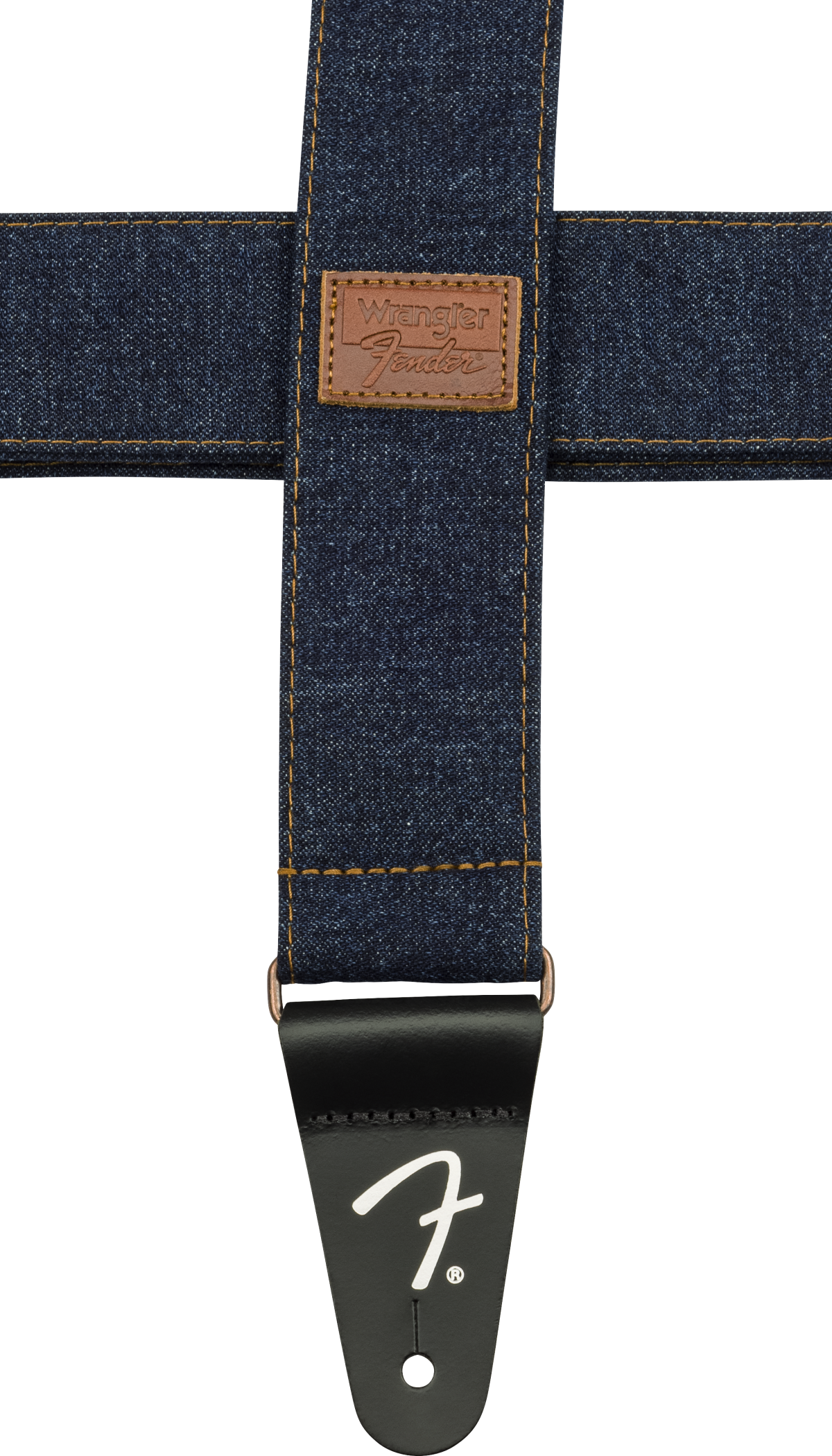 Fender x Wrangler Denim Guitarrem (Dark Indigo, 2")