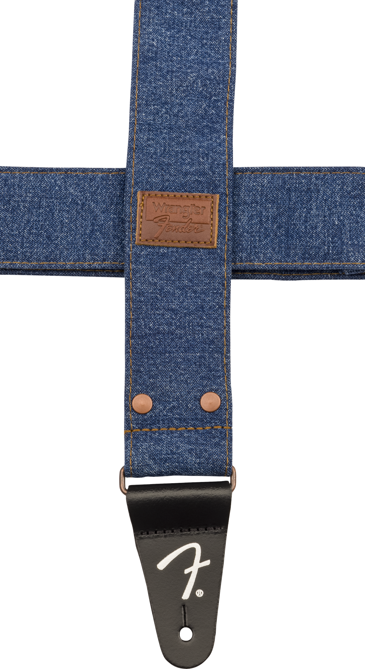 Fender x Wrangler Denim Guitarrem (Indigo, 2")