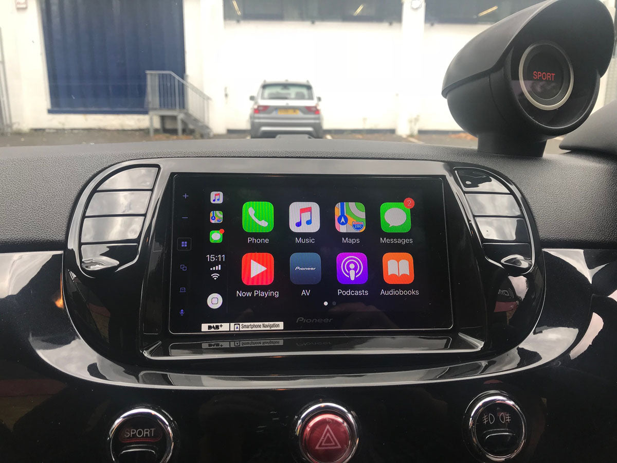 21CT23FT13 2-DIN Ramme til Fiat 500