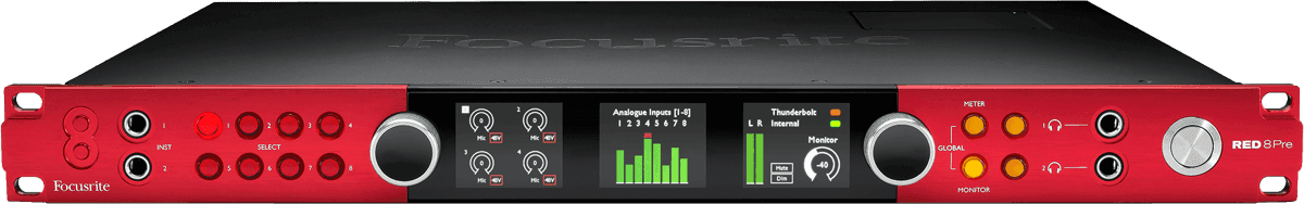 Focusrite Red 8 Pre Lydkort