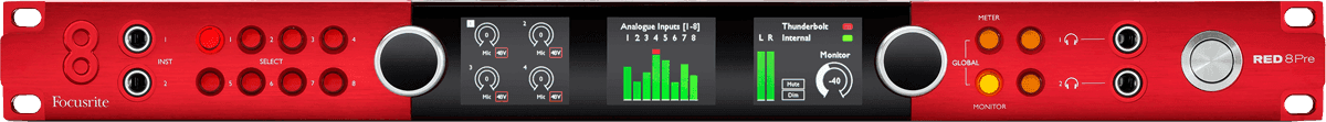 Focusrite Red 8 Pre Lydkort