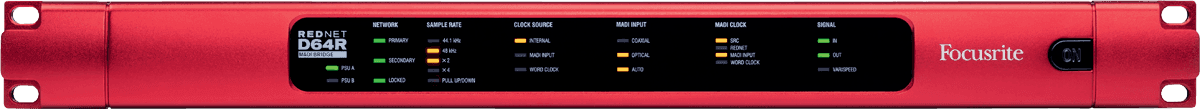 Focusrite RedNet D64R Dante Interface