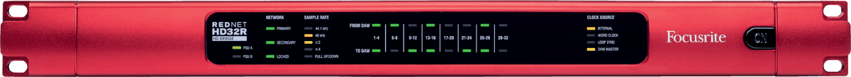 Focusrite RedNet HD32R Dante Interface
