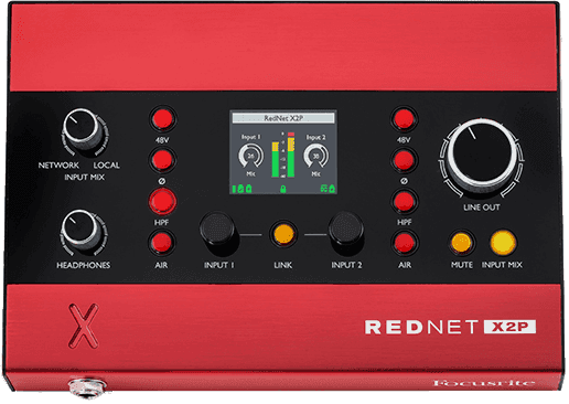 Focusrite RedNet X2P Lydkort