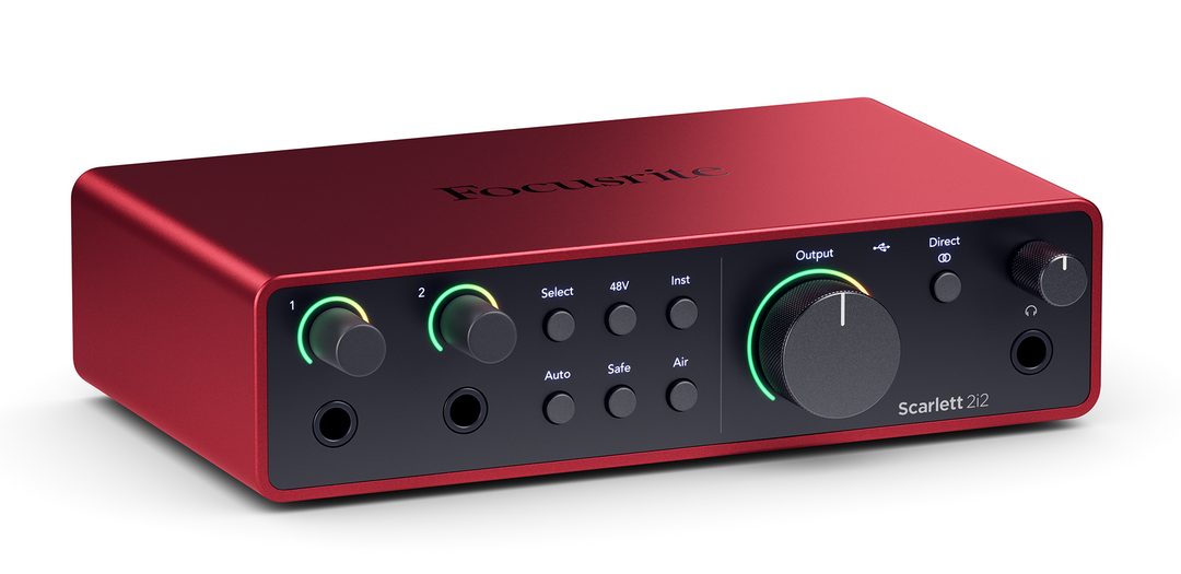 Focusrite Scarlett 2i2 Studio 4th Gen Lydkort Pakke
