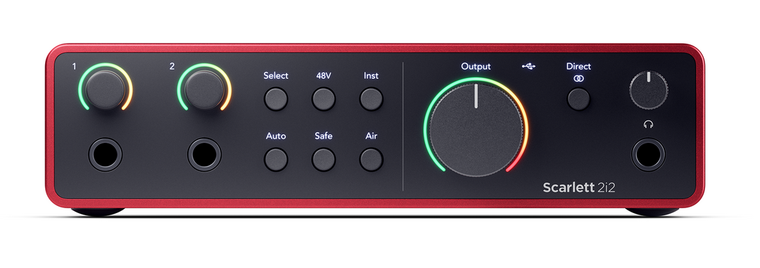 Focusrite Scarlett 2i2 Studio 4th Gen Lydkort Pakke