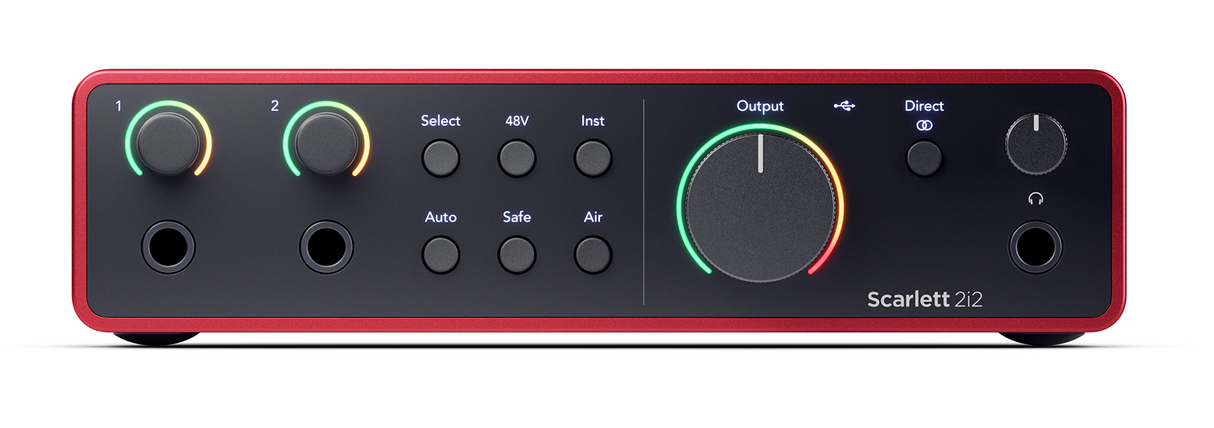 Focusrite Scarlett 2i2 4th Gen Lydkort