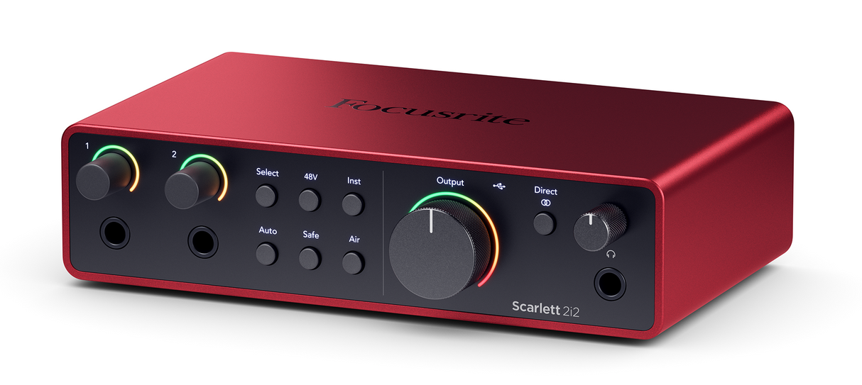 Focusrite Scarlett 2i2 4th Gen Lydkort